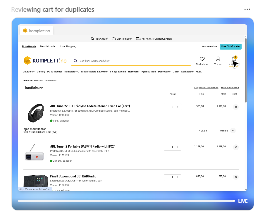 Graphical user interface, application