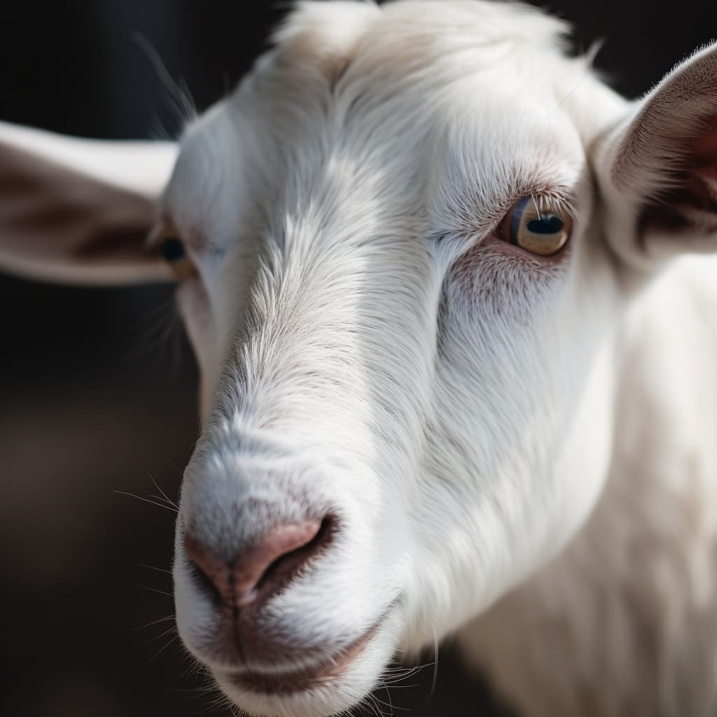 A close up of a cow