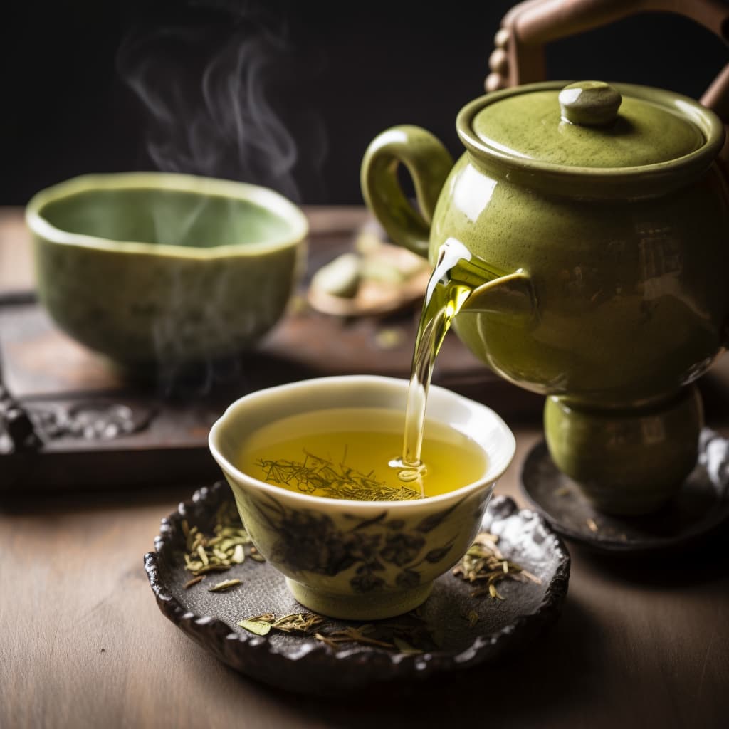 A teapot and a tea pot