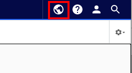 The new globe button released with Episerver.CMS.UI 11.30.0